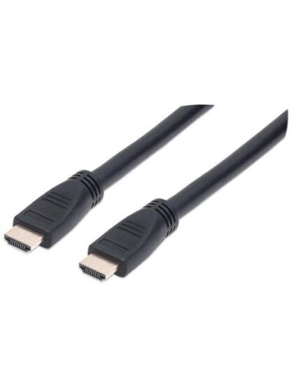 MANHATTAN CABLE HDMI MACHO - HDMI MACHO 4K 60HZ 10 METROS NEGRO