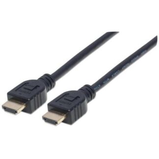 MANHATTAN CABLE HDMI MACHO - HDMI MACHO 4K 60HZ 1 METRO NEGRO