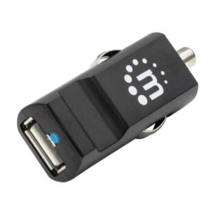 MANHATTAN CARGADOR USB POPCHARGE PARA AUTOMOVIL USB 2.0 NEGRO