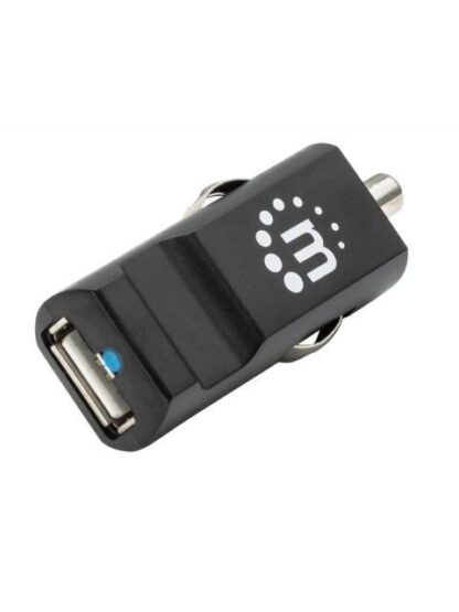 MANHATTAN CARGADOR USB POPCHARGE PARA AUTOMOVIL USB 2.0 NEGRO