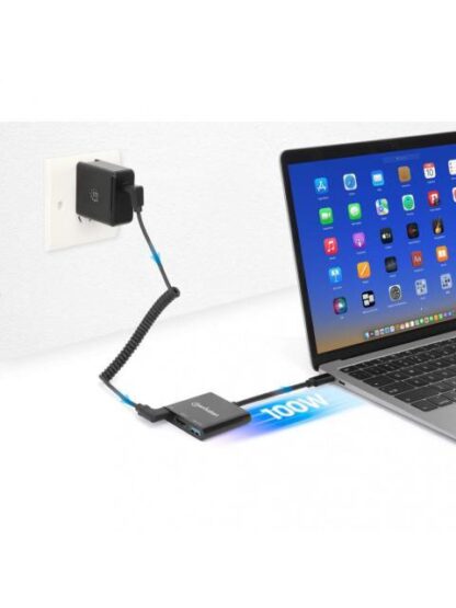 MANHATTAN DOCKING STATION 130622 USB C 1X USB C 1X USB 3.0 1X HDMI NEGRO - Image 7