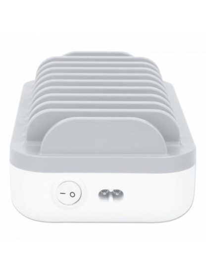 MANHATTAN ESTACION DE CARGA 180856 7X USB A 3X USB C BLANCO-GRIS - Image 5