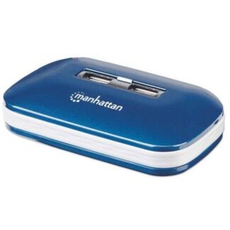MANHATTAN HUB USB 2.0 DE 7 PUERTOS 480 MBIT-S CON FUENTE