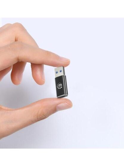 MANHATTAN HUB USB-A MACHO 1X USB-C 5 GBIT-S NEGRO - Image 3