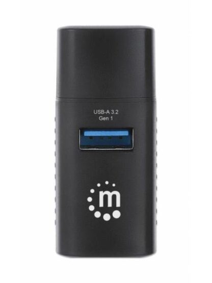 MANHATTAN HUB USB-C MACHO 1X USB-A 3.0 2X USB-A 2.0 5 GBIT-S NEGRO - Image 8