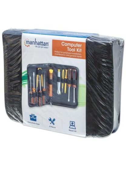 MANHATTAN KIT DE HERRAMIENTAS 400077 PARA COMPUTADORAS Y REPARACIONES EN GENERAL 11 PIEZAS - Image 3