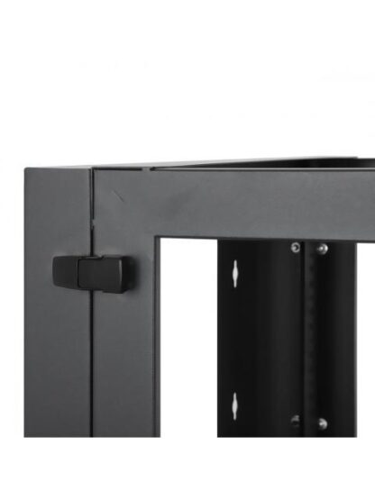 MANHATTAN RACK ABIERTO 19 PARA MONTAJE EN PARED HASTA 40KG 6U NEGRO - Image 2