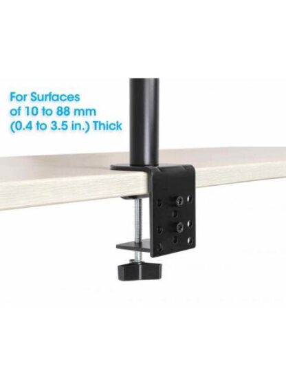 MANHATTAN SOPORTE 462136 PARA ESCRITORIO COMBINADO CON BRAZO PARA MONITOR Y SOPORTE PARA LAPTOP 13 A 32 HASTA 8 KG NEGRO - Image 9