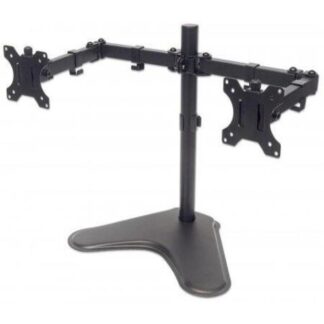 MANHATTAN SOPORTE DE MESA PARA 2 MONITORES 13 - 32 8KG NEGRO