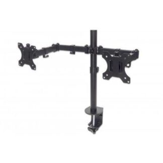 MANHATTAN SOPORTE DE MESA PARA 2 MONITORES 13 - 32 HASTA 16KG NEGRO