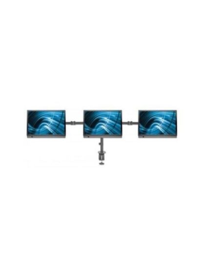 MANHATTAN SOPORTE DE MESA PARA 3 MONITORES 13 - 27 21KG NEGRO - Image 7