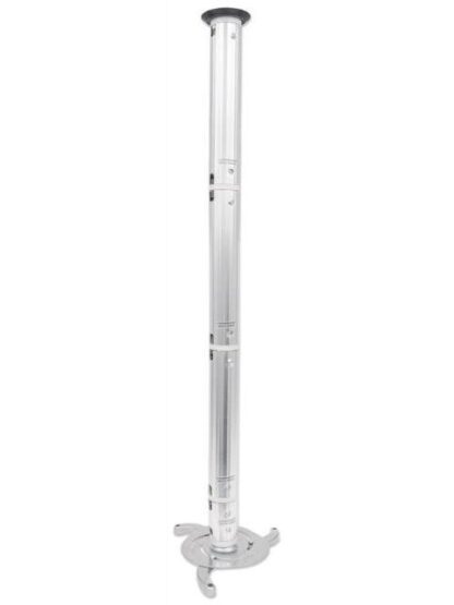 MANHATTAN SOPORTE DE TECHO PARA PROYECTOR 30-37CM HASTA 15KGS PLATA