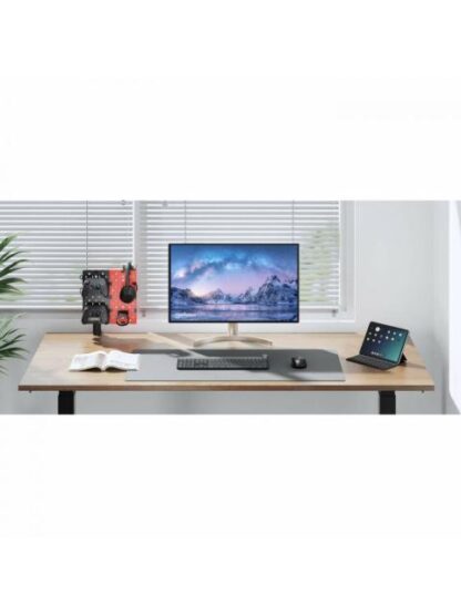 MANHATTAN SOPORTE PARA ESCRITORIO CON TABLERO ORGANIZADOR HASTA 1.5KG NEGRO-ROJO - Image 9