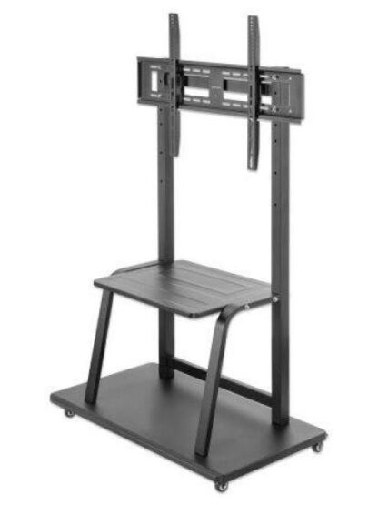 MANHATTAN SOPORTE TIPO CARRO 462068 PARA PANTALLA 37 - 100 HASTA 150KG NEGRO