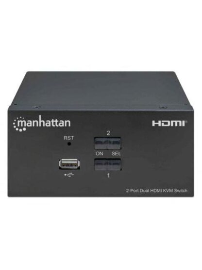 MANHATTAN SWITCH KVM 153522 2X USB 4X HDMI - Image 3