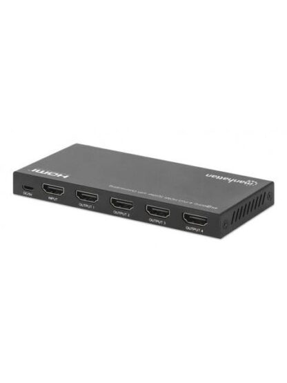 MANHATTAN VIDEO SPLITTER HDMI 4 PUERTOS NEGRO - Image 4