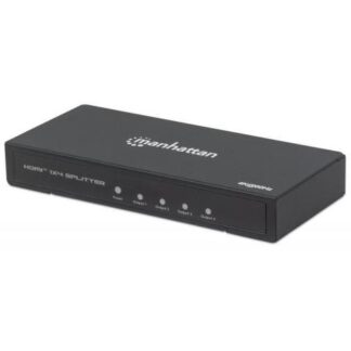 MANHATTAN VIDEO SPLITTER HDMI 4X HDMI NEGRO