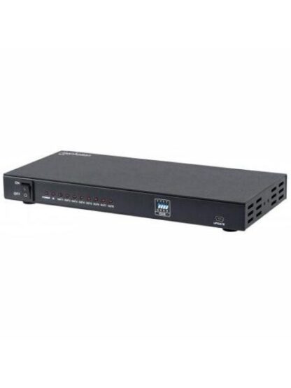 MANHATTAN VIDEO SPLITTER HDMI 8 PUERTOS NEGRO