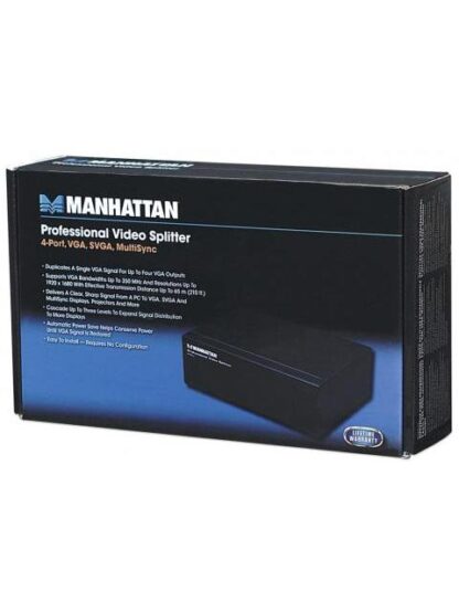 MANHATTAN VIDEO SPLITTER PROFESSIONAL 4 SALIDAS VGA - Image 8