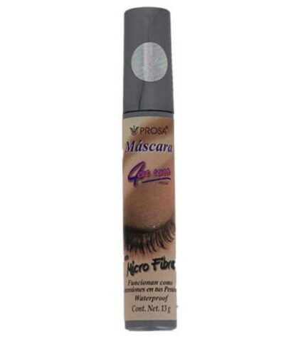 MASCARA 4 EN UNO MICROFIBRAS NEGRO C 13 GR. FUNCIONAN COMO EXTENS PROSA