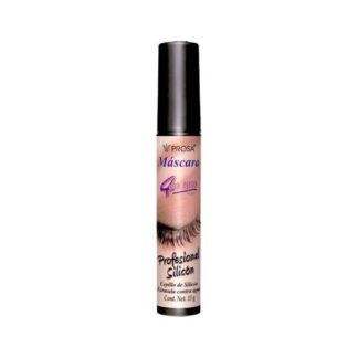 MASCARA 4 EN UNO PROFESIONAL SILICON NEGRO (CEPILLO DE SILICON) C PROSA