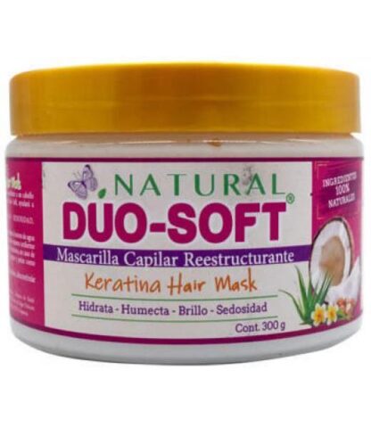 MASCARILLA CAPILAR REESTRUCTURANTE 300 G NATURAL DUO-SOFT