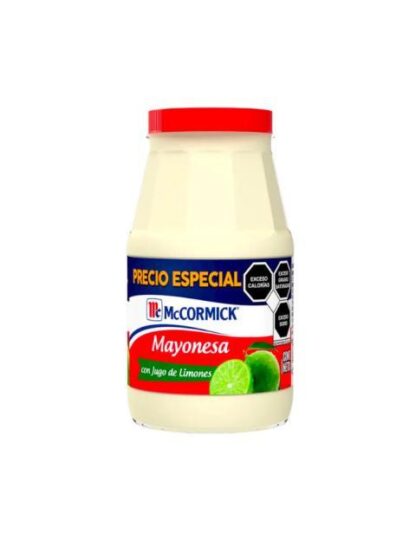 MAYONESA MCCORMICK 20% +GRATIS 468 GR