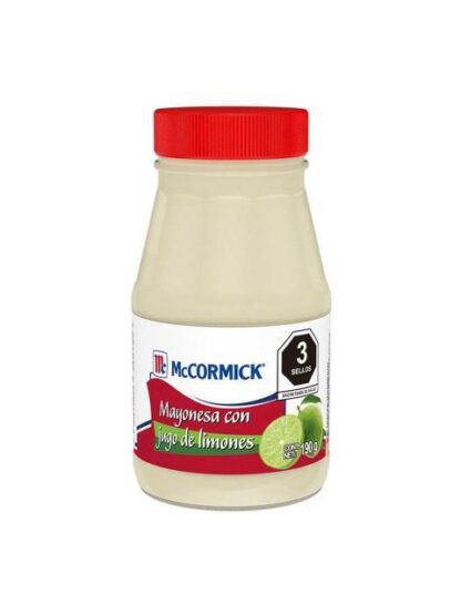 MC CORMICK MAYONESA NO. 8 190GR