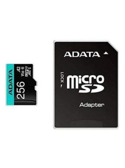 MEMORIA FLASH ADATA PREMIER PRO 256GB MICROSDXC UHS-I CLASE 10 CON ADAPTADOR