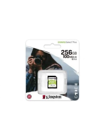 MEMORIA FLASH KINGSTON CANVAS SELECT PLUS 256GB SDXC UHS-I CLASE 10 - Image 3