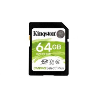 MEMORIA FLASH KINGSTON CANVAS SELECT PLUS 64GB SDXC UHS-I CLASE 10