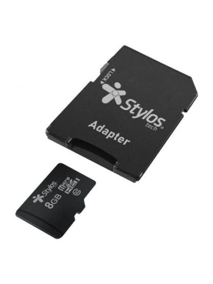 MEMORIA FLASH STYLOS 8GB MICROSD CLASE 4 CON ADAPTADOR - Image 5
