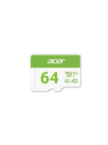 MEMORIA MICROSD ACER MSC300 64GB 160MB-S UHSI V30 BL.9BWWA.302 CLASE 10 A2