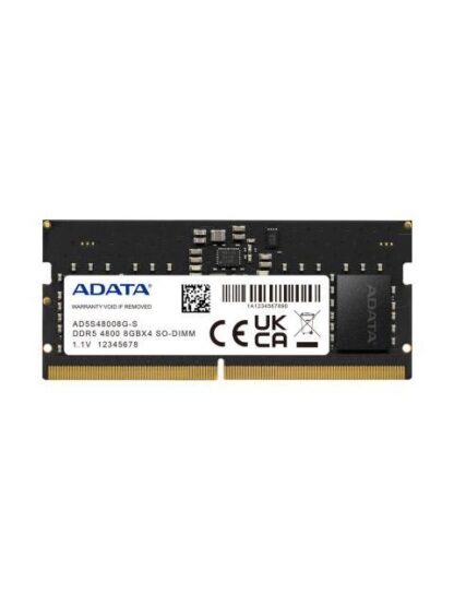 MEMORIA RAM ADATA AD5S48008GS 8 GB DDR5 4800MHZ SODIMM
