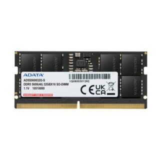 MEMORIA RAM ADATA AD5S560016G-S DDR5 5600MHZ 16GB CL46 SO-DIMM