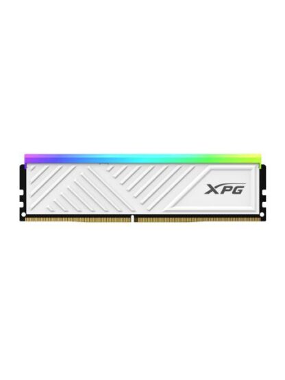 MEMORIA RAM ADATA XPG SPECTRIX D35G DDR4 16GB UDIMM 3200MHZ CON ILUMINACION RGB. DISIPADOR BLANCO. AX4U320016G16ASWHD35G