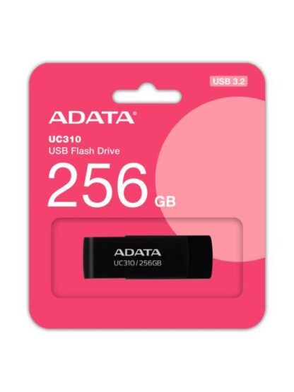 MEMORIA USB ADATA UC310 256GB USB 3.2 LECTURA 100 MB-S NEGRO