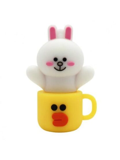 MEMORIA USB BROBOTIX 190432-10 32GB USB 2.0 CONEJO EN TAZA