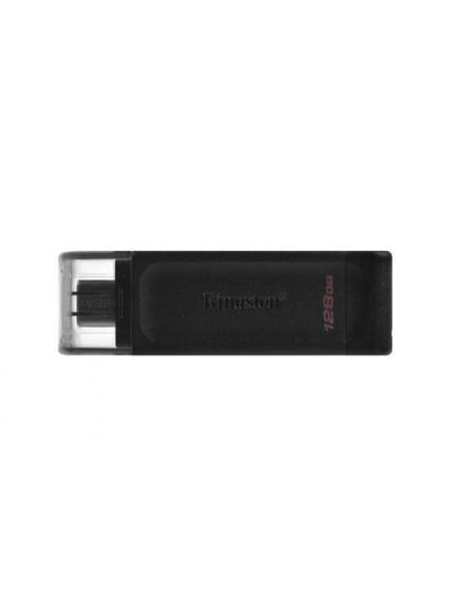 MEMORIA USB KINGSTON DATATRAVELER 70 128GB USB-C 3.2 NEGRO