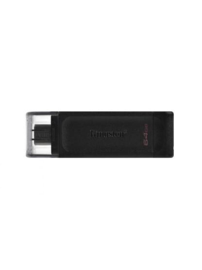 MEMORIA USB KINGSTON DATATRAVELER 70 64GB USB-C 3.2 NEGRO
