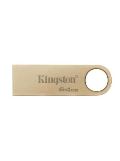 MEMORIA USB KINGSTON DATATRAVELER SE9 G3 64GB 3.2 GEN 1 METALICA ORO