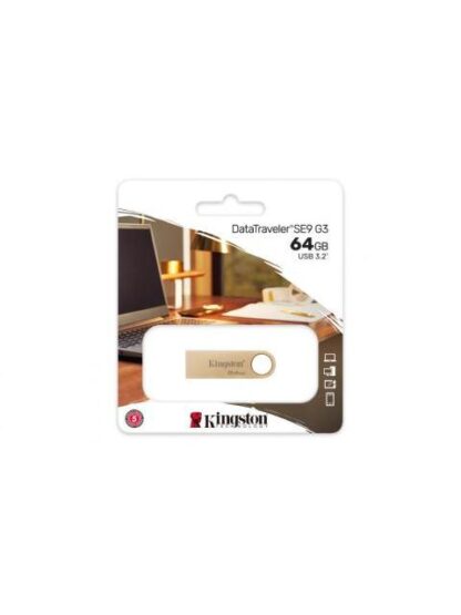 MEMORIA USB KINGSTON DATATRAVELER SE9 G3 64GB 3.2 GEN 1 METALICA ORO - Image 5