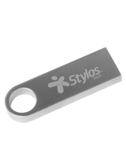 MEMORIA USB STYLOS ST100 256GB USB 2.0 PLATA