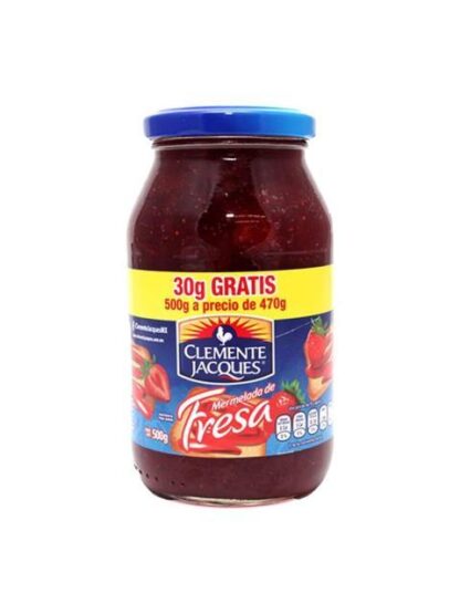 MERMELADA CLEMENTE JACQUES FRESA 470 GRAMOS