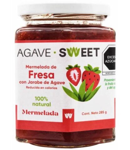 MERMELADA DE FRESA 285 G AGAVE SWEET