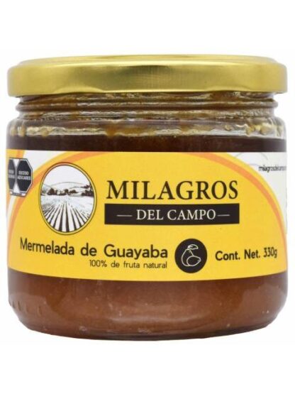 MERMELADA DE GUAYABA 330 G MILAGROS DEL CAMPO