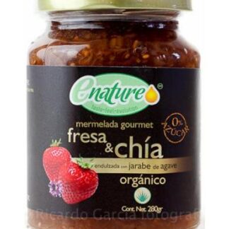 MERMELADA FRESA CHIA 280 G E-NATURE