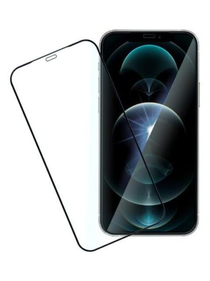 MICA CRISTAL TEMPLADO 6D IPHONE 12 PRO MAX DUREZA 9H 3 PZAS