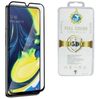 MICA CRISTAL TEMPLADO 9D COMPATIBLE CON SAMSUNG A80 A90
