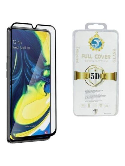MICA CRISTAL TEMPLADO 9D COMPATIBLE CON SAMSUNG A80 A90
